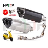 Accessoires d'échappement pour moto Vespa, modification, échappement pour moto électrique, silencieux