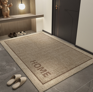 Karpet Poliester Anti-Selip, Dapat Dicuci, Modern untuk Kamar Tidur/Kantor, Keset Pintu Masuk, Tahan Kotoran, Mudah Dibawa - Product Image 3