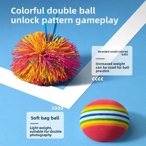Children's Enlarged <b>Plastic</b> Tennis Racket Super Wide Racket Face Super Elastic Cartoon-patterned <b>Mesh</b> for Outdoor Sports Toys - Product Image 4