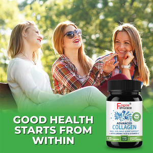 Cápsulas de Colágeno con Ácido Hialurónico y Vitamina C, para Cabello, Piel, Uñas y Articulaciones, 120 Cápsulas, Suplemento de Colágeno, Gran Venta - Product Image 5