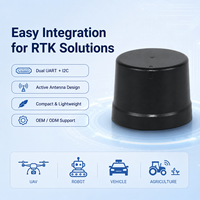Antenne GNSS intelligente RTK double fréquence L1 L5 haute précision JS-RK43-3 pour drone agricole et cartographie de véhicules