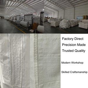 UV Stabilized Heavy Duty Bulk Bags with Duffle Top and Spout Bottom, for Industrial <b>Storage</b> and Transportation of Grain, Coffee - Product Image 5