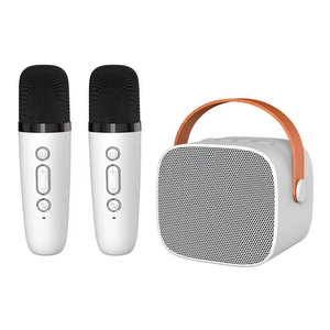 Altavoz Karaoke Inalámbrico Portátil BT, Mini Caja de Sonido KTV con Asa, Efecto de Voz Mágico para Niños, para Exteriores - Product Image 1