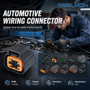 Reelhon Auto Connector 2.2series 1/2/3/4/8/10/12Pin Female Waterproof Wire Harness Electric <b>Terminal</b> Manufactory - Product Image 3