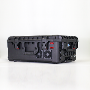 Kotak troli baterai litium Ion 51.2V 100AH, penyimpanan energi luar ruangan untuk berkemah memancing luar ruangan - Product Image 1