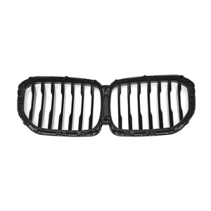 Rejilla negra brillante para BMW X5 G05, pieza de repuesto para parachoques delantero de una sola línea, para modelos 2019-2022 - Product Image 5