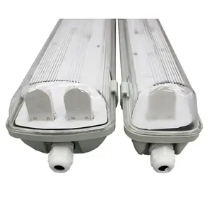 IP65 PC 2ft Tri Proof Fxture pour T8 Double Tube Tri-proof luminaire Fluorescent