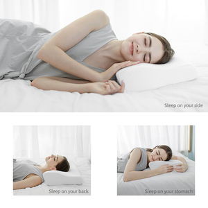 Personnalisation en gros oreiller de lit ergonomique en mousse à mémoire de forme pour adultes oreiller orthopédique pour les douleurs au cou et aux épaules - Product Image 2