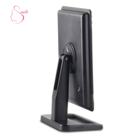 Nouveaux produits intelligents miroir de maquillage de bureau debout à 4 ampoules personnalisé avec lumière LED