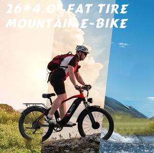 Bicicleta Eléctrica Todoterreno Personalizada F26, Stock en EE. UU. y la UE, 1500W 48V 20AH, Motores Duales, Neumáticos Gruesos, Bicicleta Eléctrica de Montaña para Adultos - Product Image 6