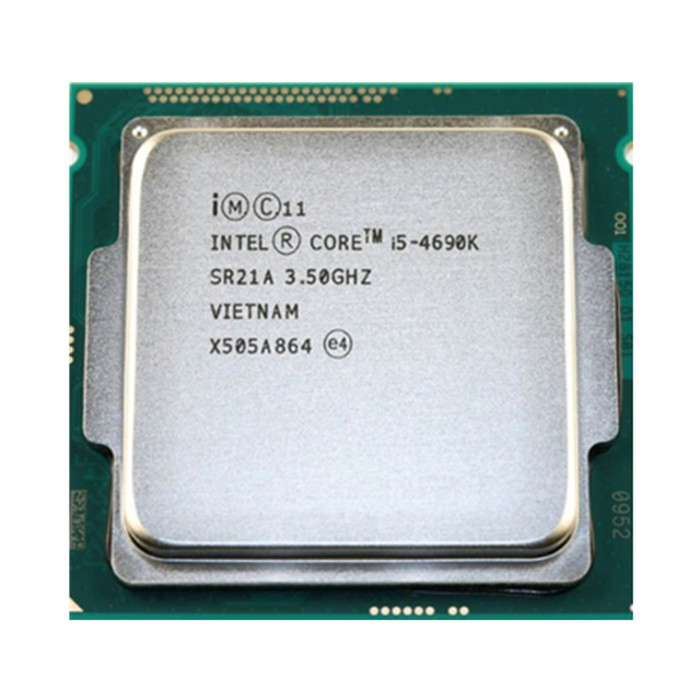 Core I5 Gen 4 100% Working Used and Refurbishment CPU I5-4690K