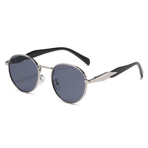 <b>Round</b> Metal <b>Frame</b> <b>Sunglasses</b> UV400 Women Fashion Sun Protection Adult 2025 - Product Image 5