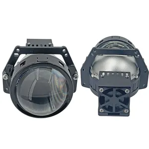 60w 1.8 2.5 3.0 Inch Osram Chip Laser Double Lens Bi Led Projector H4 H7 9005 E200 Bi-lens Led Headlights Kit For Car