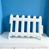 Clôture de jeu pour enfants en plastique PE pastel personnalisable, parc de jeux intérieur, équipement de jeu souple pour enfants en gros