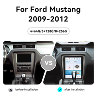ZWNAV 12.1 pouces Android pour Ford Mustang 2009-2012 voiture GPS Navi lecteur multimédia Radio bande Headunit HD