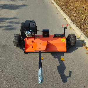 Remolque montado en remolque <span class=keywords><strong>2</strong></span> ruedas Mini pequeño 15HP motor de gasolina potencia Atv cortacésped para corte de césped - Product Image 5