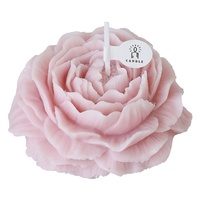 Luxuriöse Pfingstrosenförmige Umweltfreundliche Aromatherapie-Kerze mit Anpassbarem Rosenduft für Geburtstage, Hochzeiten, Weihnachten und Heimdekoration