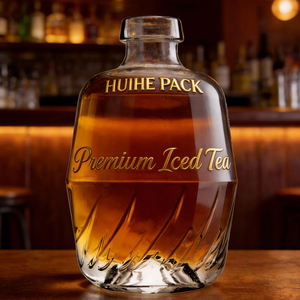 Bouteille <span class=keywords><strong>de</strong></span> whisky d'orge en verre clair <span class=keywords><strong>de</strong></span> qualité supérieure, 70 cl, avec finition Carnette, vente en gros à prix abordable, impression <span class=keywords><strong>de</strong></span> logo OEM ODM - Product Image 4