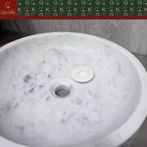 GOLDKING Cache-drain rond personnalisé en marbre blanc <span class=keywords><strong>de</strong></span> luxe <span class=keywords><strong>pour</strong></span> <span class=keywords><strong>lavabo</strong></span> d'hôtel, idéal <span class=keywords><strong>pour</strong></span> la décoration <span class=keywords><strong>de</strong></span> meuble-<span class=keywords><strong>lavabo</strong></span> <span class=keywords><strong>de</strong></span> <span class=keywords><strong>salle</strong></span> <span class=keywords><strong>de</strong></span> <span class=keywords><strong>bain</strong></span> moderne - Product Image 5