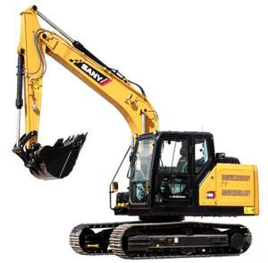 Pelle sur chenilles de 13 tonnes de marque Sany, machines de construction d'origine avec moteur central et composants de moteur - Product Image 1