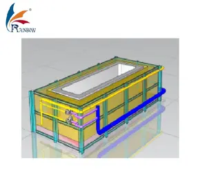 Perfect logistics system zinc plating line metal electroplating machinery for zinc