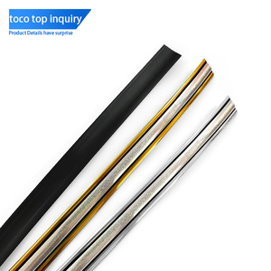Bán buôn các hạt gỗ <span class=keywords><strong>PVC</strong></span> viền dải nội thất phụ kiện băng TRIM Strips trang trí nhựa vàng 3D Cửa Sổ sofa cạnh - Product Image 5