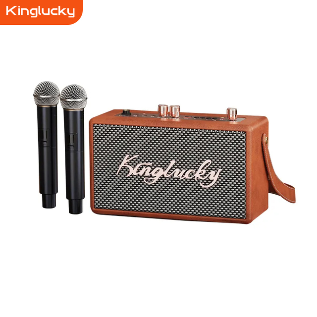 Classic S16 Retro for V5.0 Speaker with 3600mAh Battery & 2 Mics IPX4 Waterproof & EZCast for Computer/Mobile Phone Use altavoces