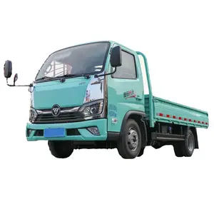 Thương hiệu 122hp Xe tải nhỏ Xe tải hàng rào xe tải chở hàng động cơ diesel điều chỉnh màu xe tải
