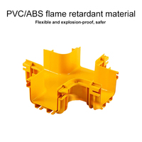 Application de pose de câbles de goulotte de plateau de fil en plastique PVC/ABS résistant au feu; Système de conduit de fibre optique