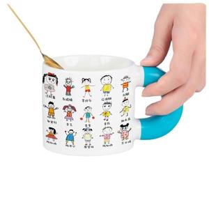 Custom Hand-painted Portrait Mug <b>Ceramic</b> Graduation Souvenir With Handle Personal Gift Single <b>Cup</b> - Product Image 5