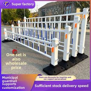 Diviseur de trottoir pour piétons sans garde-corps de route municipale en acier personnalisé pour route de trottoir pour piétons de barrière de circulation urbaine - Product Image 6