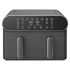 Eytronic 5,5 + 5.5L <span class=keywords><strong>Freidora</strong></span> de aire de doble zona con doble cesta Pantalla LED sin aceite Digital 10L 11L Gran capacidad <span class=keywords><strong>freidora</strong></span> de aire - Product Image 2