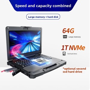 Intel Core i7 13inch hoàn toàn gia cố gồ ghề máy tính xách tay IP66 Máy tính công nghiệp kinh doanh sử dụng màn hình kép <span class=keywords><strong>Windows</strong></span> <span class=keywords><strong>10</strong></span> <span class=keywords><strong>New</strong></span> Tiếng Anh - Product Image 2
