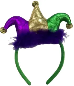 2023 Hot Sale Fashion Design Unisex Party Mardi Gras Decoratie Kroon Hoofdband