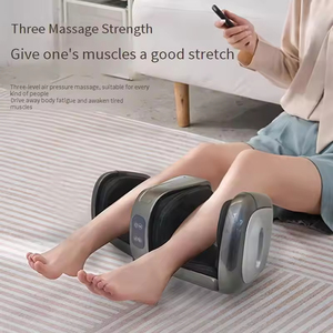 Máquina de amasado profundo de calor infrarrojo vibratorio portátil automático, masaje de pies, alivio de Shiatsu, dispositivo de pantorrilla para pies, piernas de masaje - Product Image 5