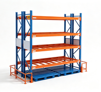 Étagère robuste pour entrepôt, type poutre, avec plateau haut, en fer, pour fabricants
