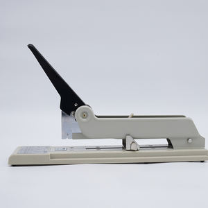 Máquina de encuadernación manual de alta capacidad y alta resistencia, <span class=keywords><strong>grapadora</strong></span> de oficina de alcance de brazo largo <span class=keywords><strong>para</strong></span> encuadernación de <span class=keywords><strong>revistas</strong></span>, construcción de Metal - Product Image 4