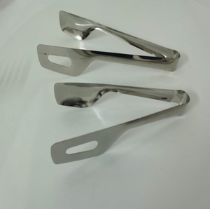 ที่คีบสเต็กสแตนเลสแบบกำหนดเอง DFT42 ขนาด 9 นิ้ว 12 นิ้ว สำหรับทำอาหาร ทอดเนื้อวัว - Product Image 3