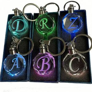 Llaveros de Cristal K9 Transparentes y Económicos, con Patrones de Animales Personalizados, Grabado Láser, Luz LED, Recuerdos Decorativos para Regalo - Product Image 1