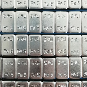 저렴한 스틸 아연 코팅 5g * 12 자동차 휠 무게 새로운 조건 타이어 <span class=keywords><strong>Fe</strong></span> 접착제로 무게 균형 - Product Image 6