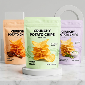 Bolsas de Embalaje de Alimentos Reutilizables, Bolsas con Cierre para Frutos Secos, Bolsas de Aluminio Autosellables, Directo de Fábrica, OEM, ODM - Product Image 3