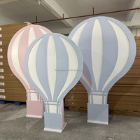 Décoration de montgolfière rose pour événement de mariage à vendre