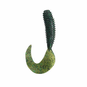 Palmer 5cm 6cm 7cm xoăn đ<span class=keywords><strong>u</strong></span>ôi PVC mềm Nhựa Câ<span class=keywords><strong>u</strong></span> cá sâ<span class=keywords><strong>u</strong></span> câ<span class=keywords><strong>u</strong></span> cá thu hút chìm Mồi Nhân Tạo Grub lures - Product Image 3