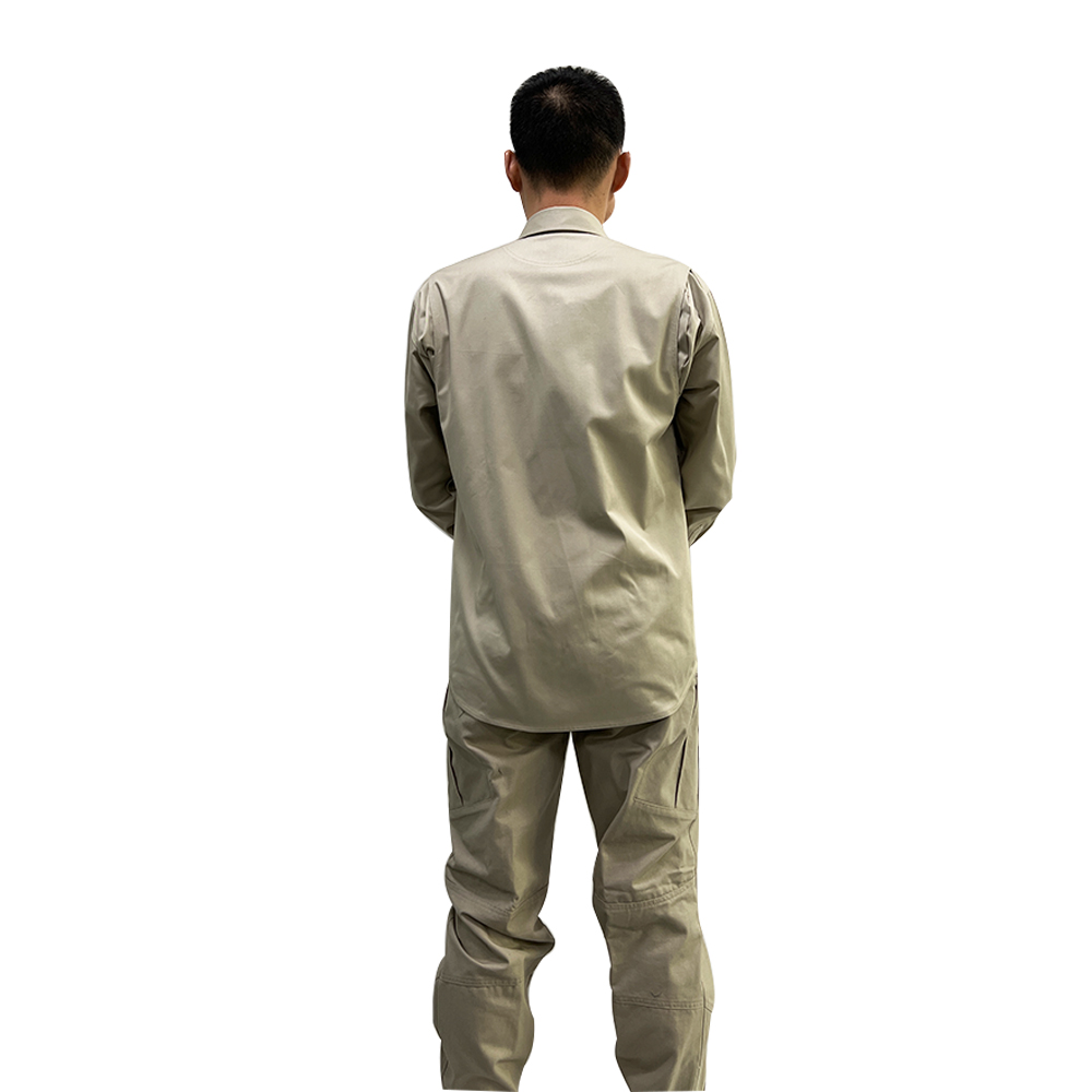 Safety Guard Uniform Wholesale Spring And Autumn Black Security Top Shirt For Men