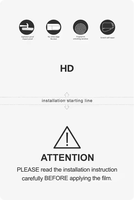 Hoja de hidrogel para máquina de corte de película Plotter protección de pantalla de teléfono móvil HD mate privacidad películas pegatina trasera