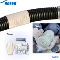 Bande de réparation pour tuyaux en métal et plastique, bande de réparation fiable pour tuyaux, ruban de réparation en fibre de verre, bande de réparation pour plomberie, réparation d'urgence des fuites