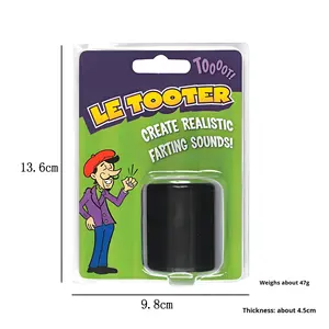 Novità spremuta macchina scoreggia divertente Le Tooter scherzo che fa il rumore per scherzo per scherzo giocattolo regalo per festa per bambini - Product Image 2