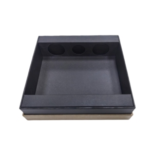 <strong>New</strong> <strong>Design</strong> Custom High Quality Recyclable Kraft Gift Box Rigid Cardboard Detachable Lid and <strong>Window</strong> Paper Printing Packaging - Product Image 4