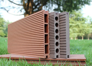 Phong cách Châu Âu 3D embossment WPC nhựa bên ngoài decking sàn gỗ ngoài trời <span class=keywords><strong>Composite</strong></span> chải kỹ thuật bền keo gỗ - Product Image 3