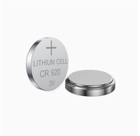 Pile bouton CR920 Ieeton Medical en gros pour lecteur de glycémie CGM, dispositif médical portable, pile bouton au lithium 3V OEM